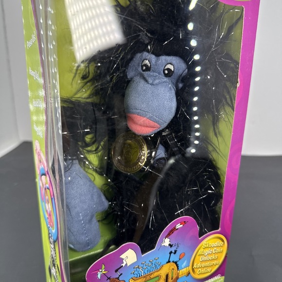 Skoodlez Boogus Monkey Ape Collectible Plush Kamar Innovation Money Plush 2008 - Picture 2 of 6